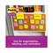 Post-it Notes Super Sticky 8 in. x 6 in. Meeting Notes - Energy Boost Collection Colors (4/Pack)